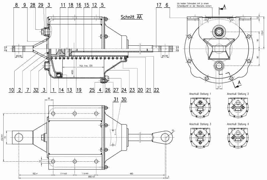 cilindro de frenos BZ 12 SL